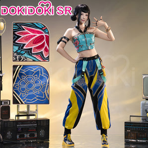 【Size XS-3XL】DokiDoki-SR Movie Anime KPOP KILLER Cosplay Costume YELLOW SERIES