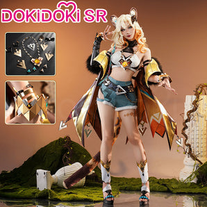 【Size S-2XL】DokiDoki-SR Game Genshin Impact Cosplay Xilonen Costume Natlan