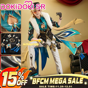 【Ready For Ship】DokiDoki-SR Game Honkai: Star Rail Cosplay Aventurine Costume Shajin