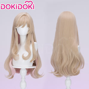 DokiDoki Anime There's No Freaking Way I'll be Your Lover! Unless... Cosplay Ajisai Sena Wig Kahki Long
