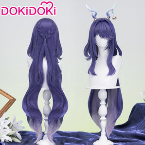 DokiDoki Game Genshin Impact Cosplay Lauma Wig Song of the Welkin Moon