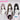 【Partially Ready For Ship】DokiDoki Game Love And Deepspace Cosplay Main Character Wig / Earrings /Ear Clips  Long Straight Pink/ Dark Green/ Black Hair MC