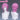 DokiDoki Anime Cosplay Wig Short Pink Hair