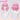 DokiDoki Anime There's No Freaking Way I'll be Your Lover! Unless... Cosplay Renako Amaori Wig Pink Short