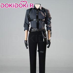 【BFCM Flash Sale 40% OFF 30th Nov 12:00 AM PST】【Size XS-2XL】DokiDoki-R Game Love and Deepspace Cosplay Rafayel / Xavier / Zayne / Sylus / Caleb Total Lockdown Shirt Suit Belt Set Precise Control