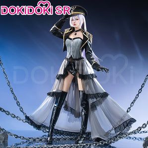 【BFCM New Arrivals】【Size S-3XL】DokiDoki-SR Manga Anime Cosplay Kiitagaawa Maariin Costume Black Lobelia