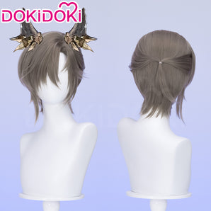 DokiDoki Game Arknights Cosplay Tragodia Wig Short Hair