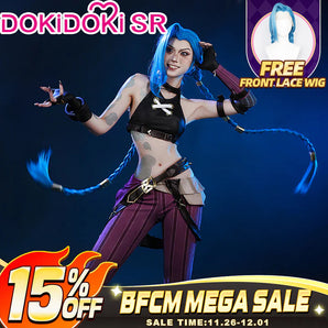 【Ready For Ship】【Size S-2XL】DokiDoki-SR Game Cosplay Costume / Tattoo Sticker