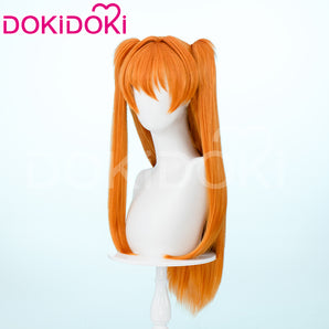 【Ready For Ship】DokiDoki Anime Cosplay Wig Long Straight Orange Hair