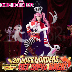 【BFCM New Arrivals】【Size S-3XL】 DokiDoki-SR Anime Cosplay Princess Ghost Costume /  Crown