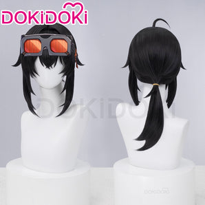 【US LOCAL SHIPPING 】DokiDoki Game Zenless Zone Zero Cosplay Grace Howard  Wig Long Straight Black Hair