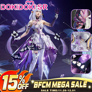 【Partially Ready For Ship】【Size S-2XL】DokiDoki-SR Game Honkai: Star Rail Cosplay Castorice Costume