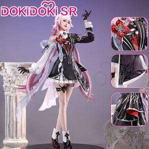 【Size S-2XL】DokiDoki-SR Game Honkai: Star Rail Cosplay Evernight Costume March 7th SP