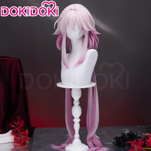 DokiDoki Game Honkai: Star Rail Cosplay Evernight Wig Long Pink March 7th SP