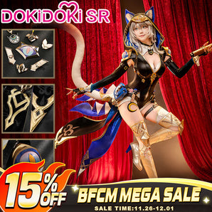 【Partially Ready For Ship】【Size S-2XL】DokiDoki-SR Game Honkai: Star Rail Cosplay Cipher Costume