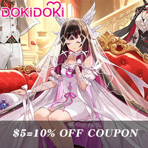 【POLL】$5 Deposit =10% off DokiDoki-SR Game Genshin Impact Cosplay Columbina Costume