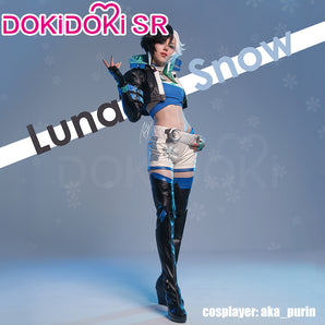 【Partially Ready For Ship】【Size S-3XL】Dokidoki-SR Game Cosplay Costume / Shoes Woman Snow