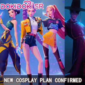 【Confirmed】$5 Deposit = 10% off Coupon DokiDoki-SR Movie Anime KPop Demon Hunters Cosplay HUNTR/X Rumi / Mira / Zoey Costume How It's Done