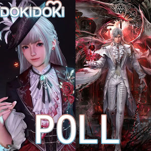 【Poll】$5 Deposit = 10% off Coupon DokiDoki Game Love And Deepspace Cosplay Sylus Crimson Departure /  Crimson Rapture Protagonist MC Silverwing Fiend Costume Crimson Feast