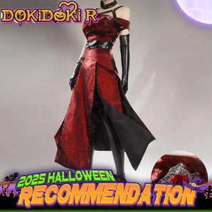 【In Stock】【Size S-2XL】DokiDoki-R Game Love and Deepspace Cosplay Main Character Costume Red Dress Sylus