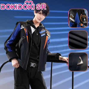 【Ready For Ship】DokiDoki-SR Game Love And Deepspace Cosplay Caleb Costume Daily Coat Casual Wear