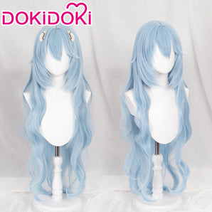 【Ready For Ship】DokiDoki Anime Cosplay Wig Long Blue wig