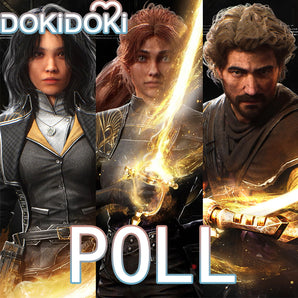 【Poll】$5 Deposit =10% OFF Coupon DokiDoki Game Clair Obscur: Expedition 33 Cosplay Maelle / Lune / Gustave Costume