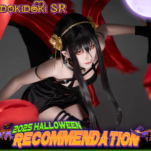 【Partially Ready For Ship】【Size S-2XL】DokiDoki-SR Anime Cosplay Cosplay Halloween Costume Black