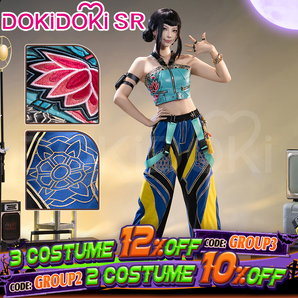 【Size XS-3XL】DokiDoki-SR Movie Anime KPOP KILLER Cosplay Costume YELLOW SERIES