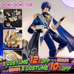 【Ready For Ship】【Size S-3XL】DokiDoki-SR Game Honkai: Star Rail Cosplay Dr. Ratio Costume
