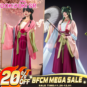 【2.0 Ver BFCM New Arrivals】【Partially Ready For Ship】【Size XS-4XL】DokiDoki-SR Anime The Apothecary Diaries Cosplay Maomao Costume Mao Mao The Garden Party